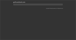 Desktop Screenshot of gulfcoastbank.com